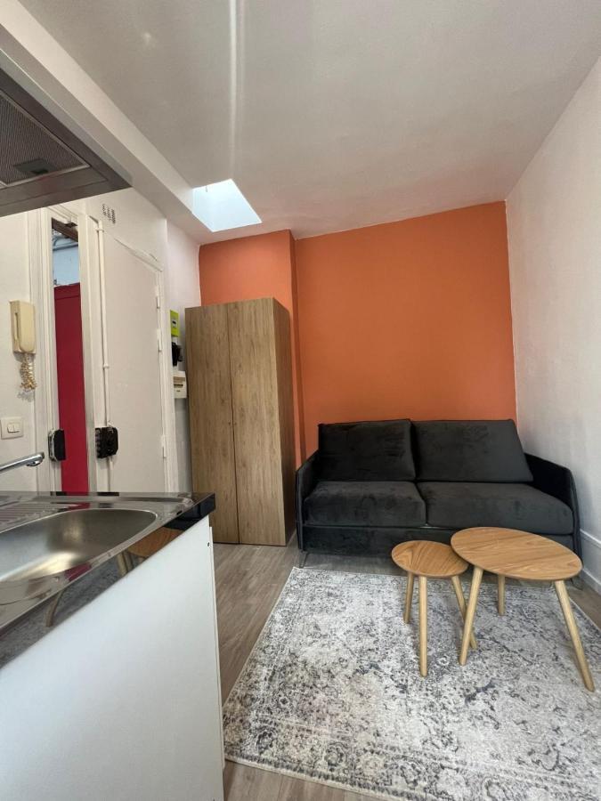 Ferienwohnung Studio - Buttes Chaumont Paris Exterior foto